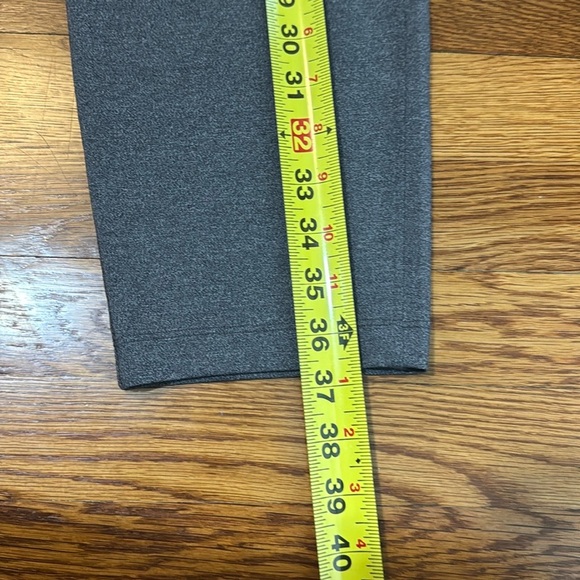 Lululemon On The Fly Pant 27” Heathered Black Size 6 - Picture 8 of 11